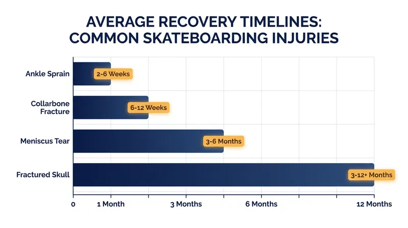 Recovery timelines vary wildly depending on the structural damage sustained during a crash.