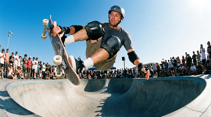 The high-impact nature of park skateboarding places immense cumulative stress on the knees and ankles.