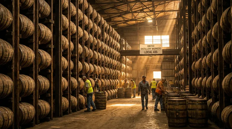 The legal dispute originated at a Kentucky bourbon distillery where management offered wage increases and gifts shortly before a union vote.