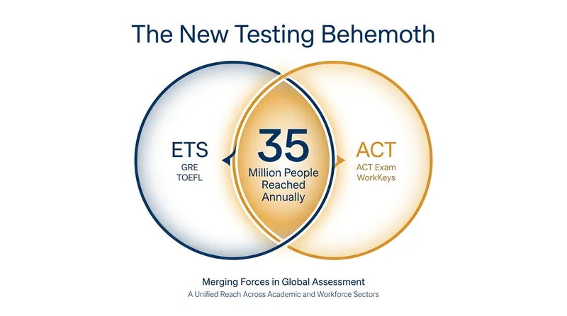 The combined ETS-ACT entity will reach an estimated 35 million individuals per year across its various assessments.