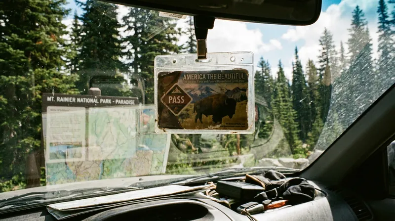 For unstaffed trailheads, a physical card remains the easiest way to display proof of payment on a vehicle dashboard.