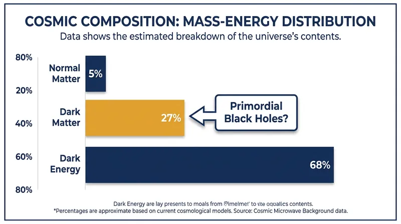 Primordial black holes are a leading candidate to explain the 85 percent of the universe's matter that remains invisible.