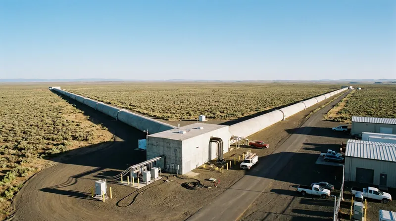 The Laser Interferometer Gravitational-Wave Observatory (LIGO) detects spacetime ripples smaller than a proton.