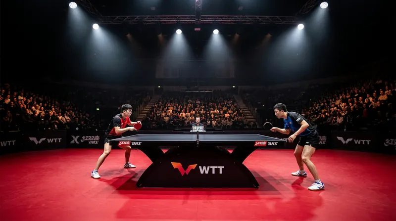 The Ontario Convention Center in Southern California is hosting the WTT United States Smash, bringing elite table tennis to the US.