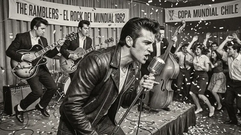 In 1962, Chilean band Los Ramblers established the concept of a tournament soundtrack with their rockabilly hit 'El Rock del Mundial.'