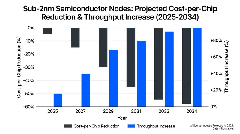 Increased throughput directly translates to lower manufacturing costs for advanced AI and logic processors.