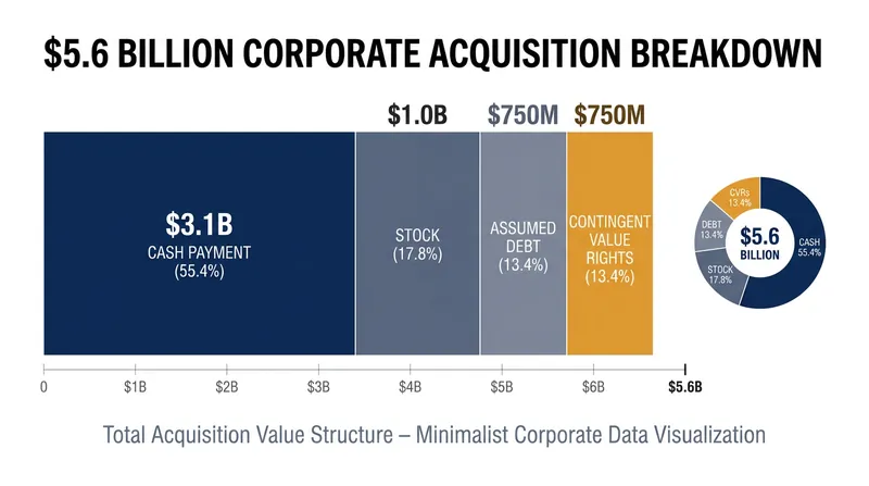 The financial structure of Alcoa's acquisition of South32's aluminium division.