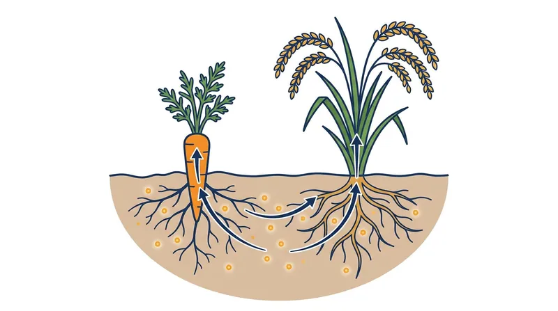 Heavy metals are naturally occurring elements in the Earth's crust that crops absorb from soil and water as they grow.