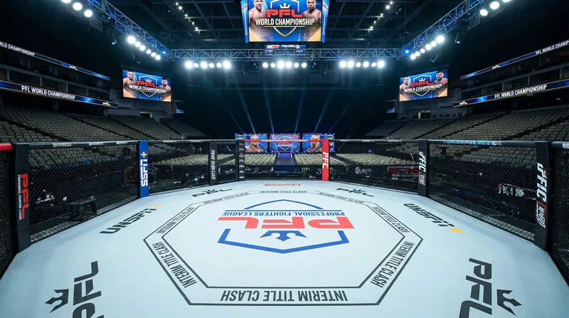 The PFL was forced to create an interim middleweight title bout after Costello van Steenis withdrew from the Austin card.