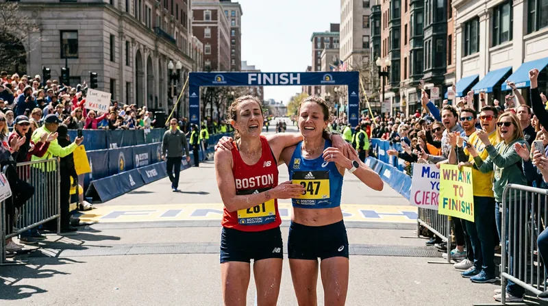 Transitioning from the explosive movements of field hockey to endurance running presented a new physical challenge.