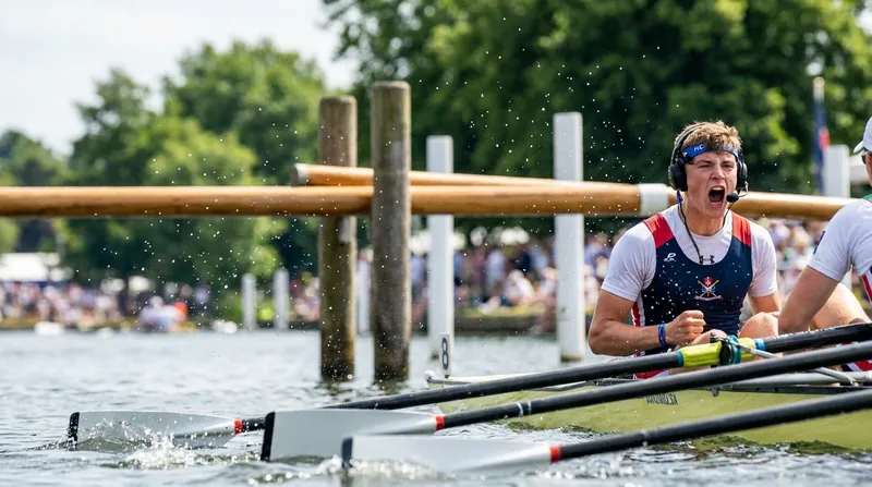 Steering and motivation from the coxswain are critical on the notoriously tricky Henley course.
