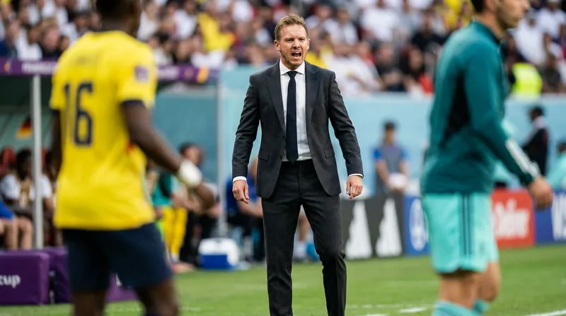Head coach Julian Nagelsmann faces mounting pressure to overhaul the team's tactical philosophy.