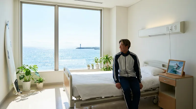 González Etxebarri maintained a remarkably positive outlook from her hospital bed following the procedure.