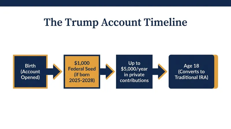 How the 530A account structure guides investments from birth to adulthood.