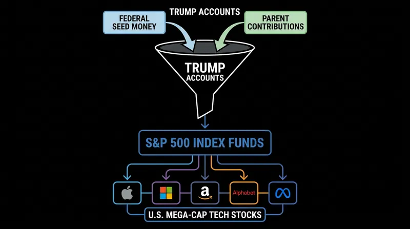 The statutory requirement for U.S. equity index funds will channel billions in passive capital to the largest domestic companies.