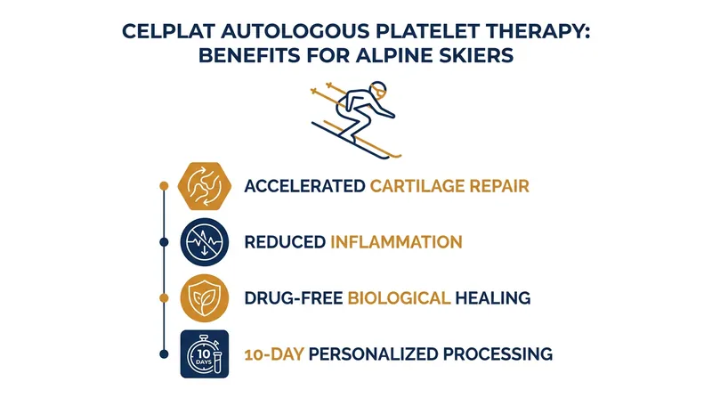 How autologous platelet therapy accelerates recovery for winter sports athletes.