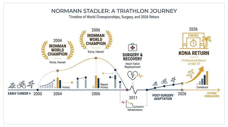 Normann Stadler's remarkable 22-year journey from world champion to medical retiree and back again.