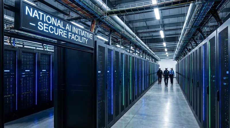 The US government has increasingly viewed advanced AI infrastructure as a critical national security asset.
