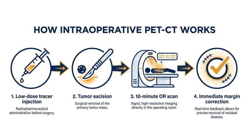 The workflow collapses a multi-day pathology wait into a 10-minute intraoperative window.