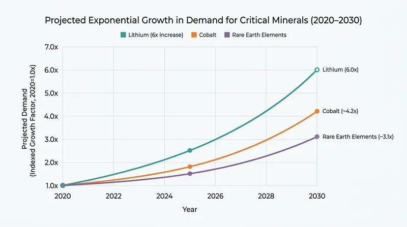 The International Energy Agency projects unprecedented demand growth for battery metals through the end of the decade.