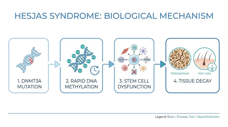 How accelerated DNA methylation shuts down adult stem cells, leading to physical frailty.