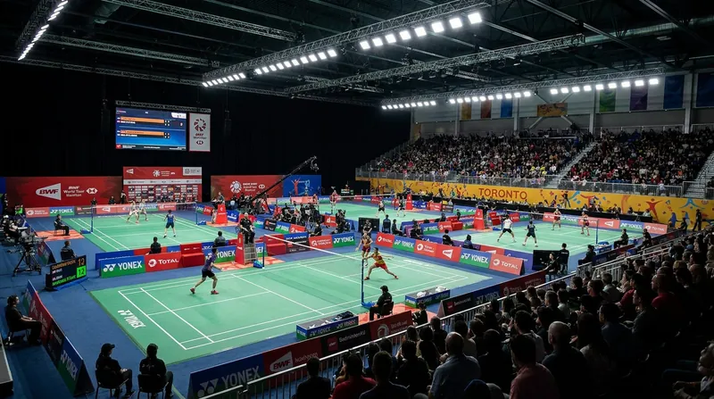 The Markham Pan Am Centre is hosting the $250,000 Yonex Canada Open, drawing top talent from around the globe.