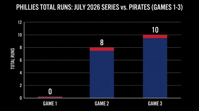 Philadelphia's offense has steadily heated up over the course of the four-game series.