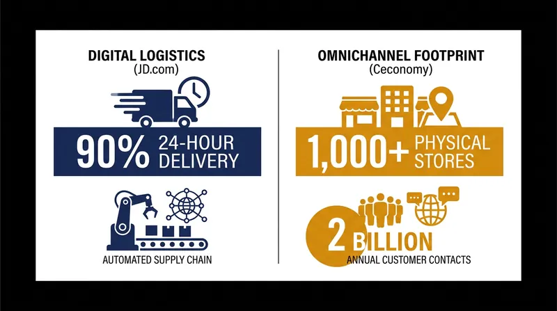 Comparing the core strengths of the digital-first and legacy omnichannel retail models.