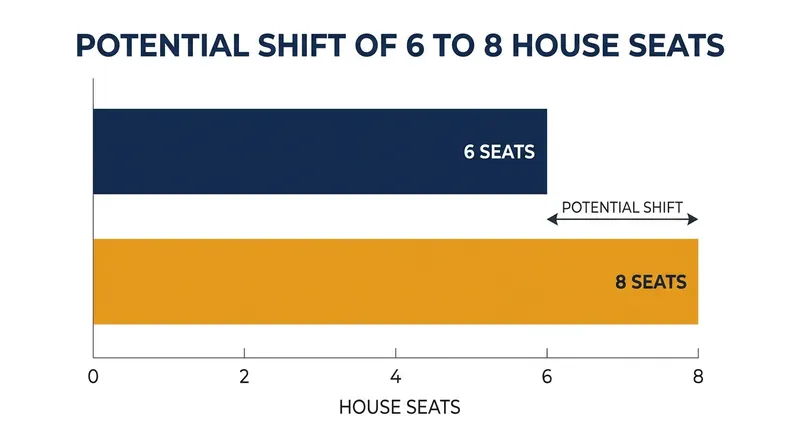 Election analysts project the new maps could shift up to eight House seats.