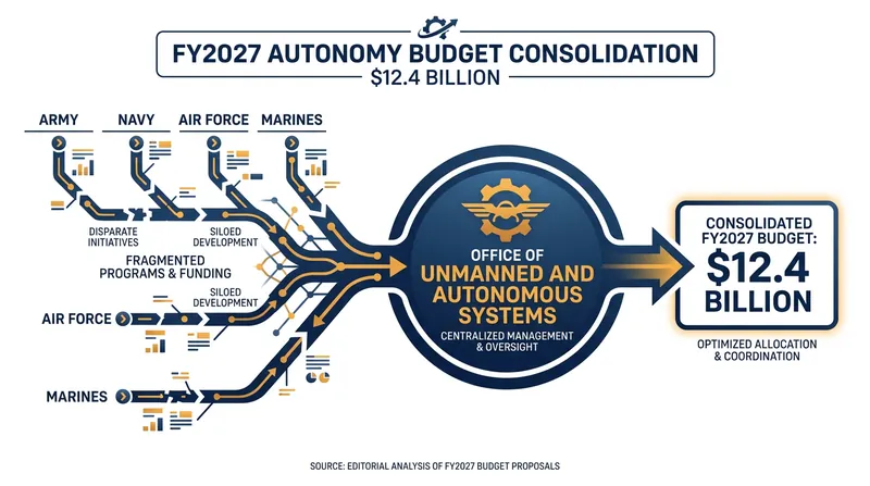 The new directorate will consolidate $12.4 billion in funding previously scattered across the military branches.