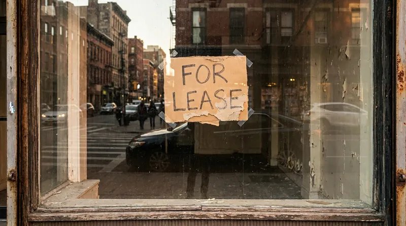 Landlords often hold out for high-paying national tenants, leaving local storefronts empty for years.
