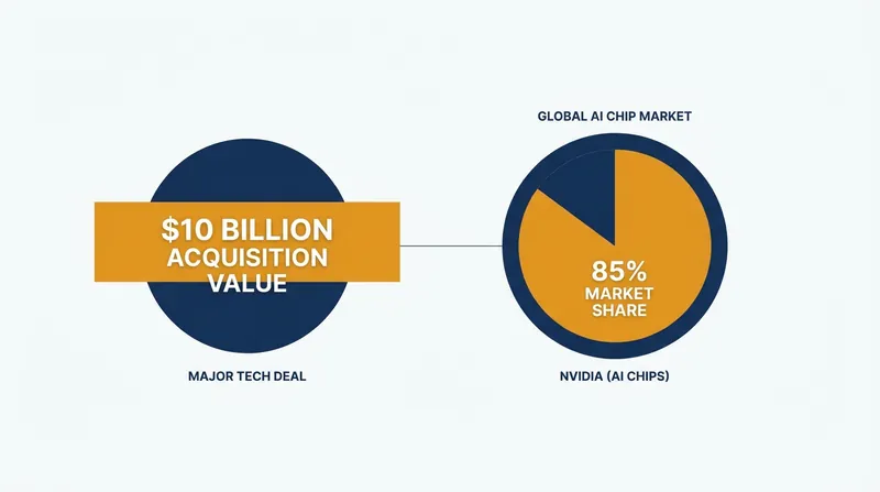 The $10 billion deal aims to chip away at Nvidia's estimated 85% grip on the data center AI hardware market.