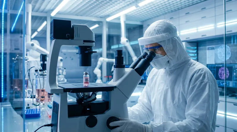 Patient stem cells are shipped to a specialized manufacturing facility where they are genetically edited using CRISPR/Cas9.