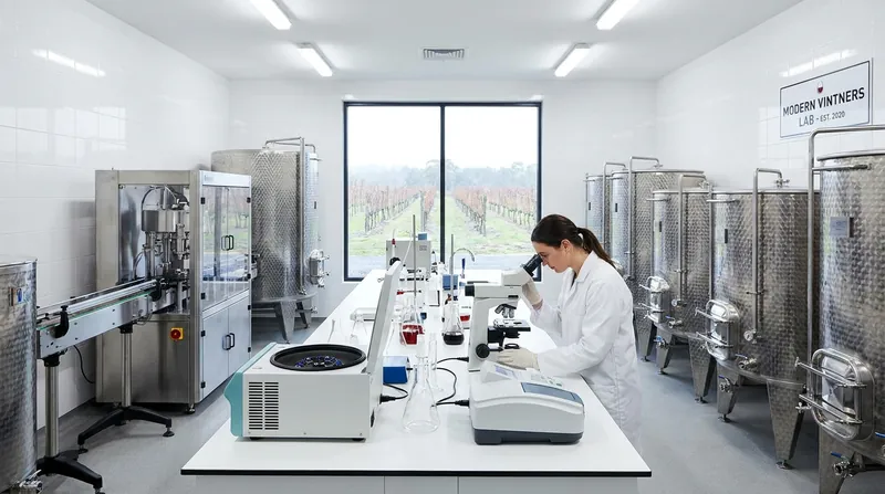 Modern commercial winemaking relies on a variety of permitted oenological practices and stabilizers to ensure consistency.