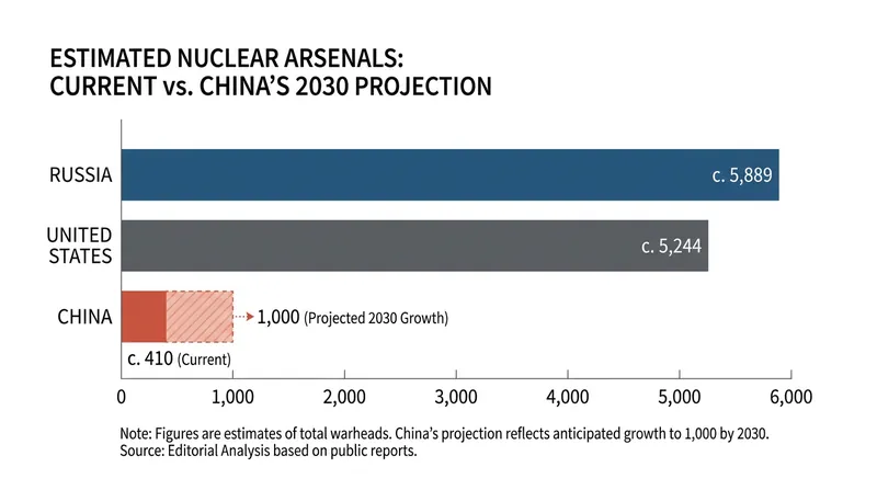 China's rapid nuclear modernization is shifting global deterrence from a two-player system to a three-way dynamic.