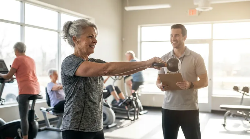 Supervised HIIT programs for seniors boast exceptionally high adherence rates, challenging the idea that intense exercise is too difficult for older populations.