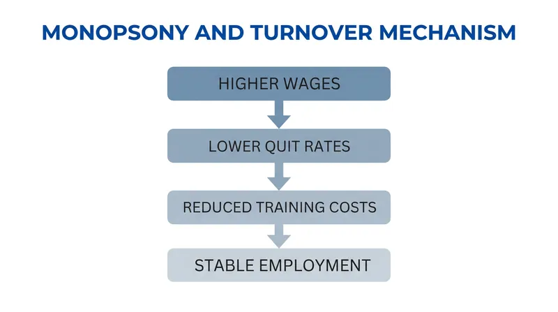 Labor economists argue that the savings from reduced turnover helped franchises absorb the cost of the $20 wage.