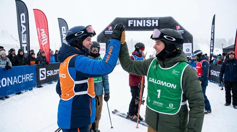 Despite the high stakes of the Continental Cup standings, the camaraderie among the freeskiing community remains a hallmark of the sport.