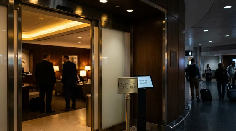 Premium perks like airport lounge access are becoming harder to secure as card issuers tighten requirements.