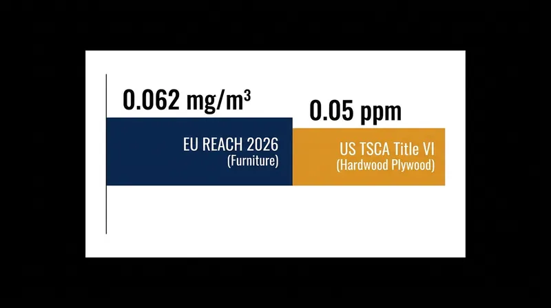 The 2026 EU REACH mandate establishes one of the strictest indoor air quality benchmarks globally.