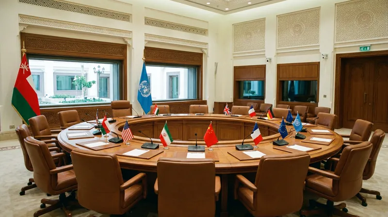 Ceasefire talks in Oman proceeded under heavily enhanced security following the assassination warning.