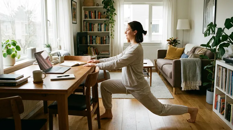 Brief weekday mobility sessions, such as a 10-minute yoga flow, are essential to prepare the body's connective tissues for heavy weekend loads.