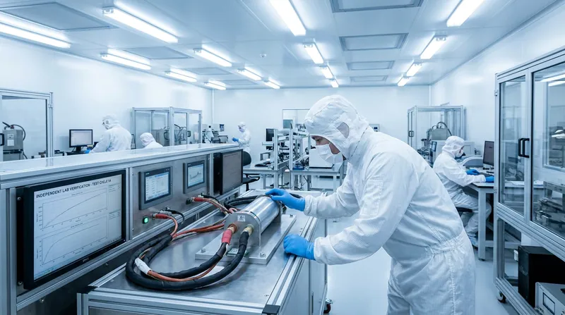 Independent academic analysis of voltage curves and cell expansion behavior has raised serious questions about the battery's true chemical composition.
