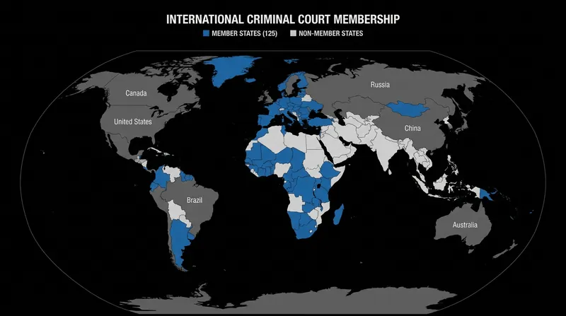 The ICC currently has 125 member states that have ratified the Rome Statute.