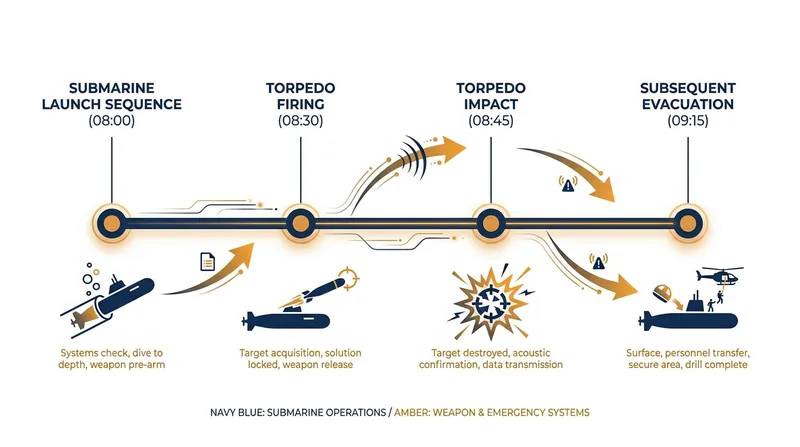 Timeline of the Valiant Shield friendly fire incident and rescue operations.