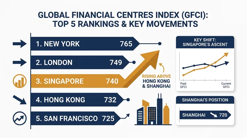 Singapore has steadily climbed the Global Financial Centres Index to cement its top-tier status.