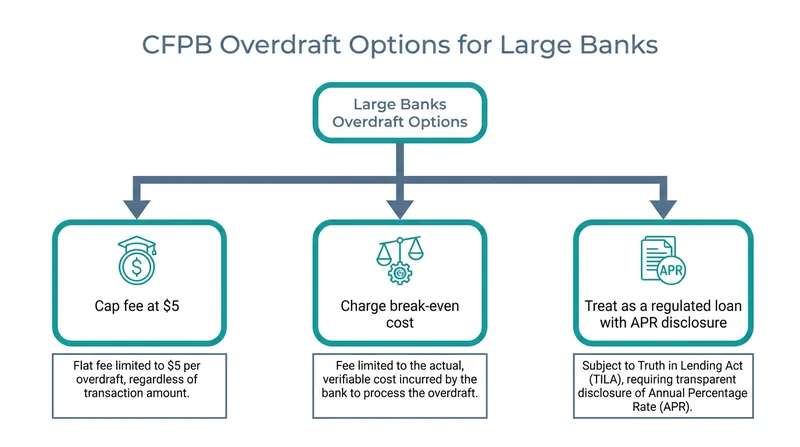 How the new mandate forces large financial institutions to handle negative balances.