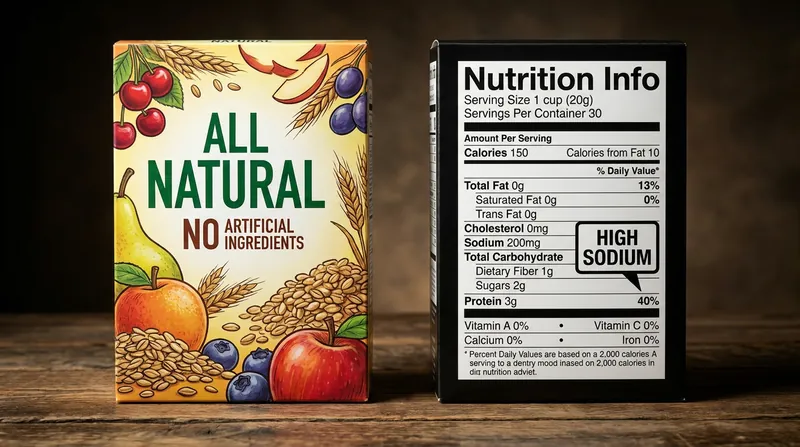 The mandatory labels will sit alongside—and sometimes contradict—existing brand marketing.