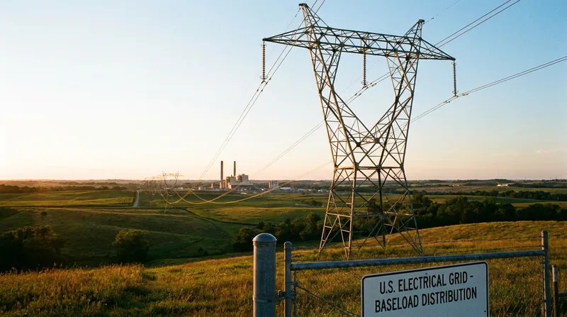 The policy pivot aims to steer the U.S. electrical grid back toward traditional baseload power generation.
