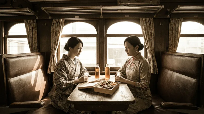 The novel follows a Japanese author and her Taiwanese interpreter on a culinary tour across 1930s Taiwan.
